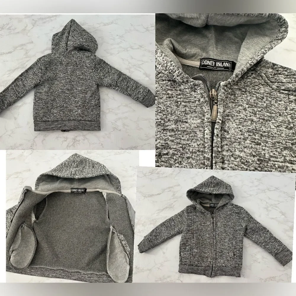 Toddler Sweatshirt Zip Up Hoodie Bundle